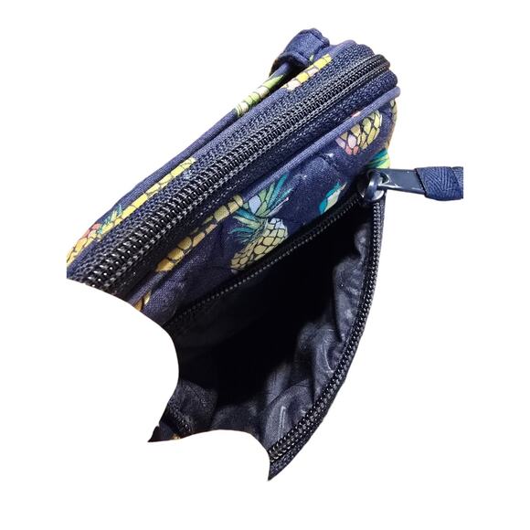 Vera Bradley Mini Hipster Crossbody in Toucan Party Bird Pineapple Paradise - Picture 4 of 8